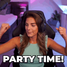 party party time caseylina twitch streamer