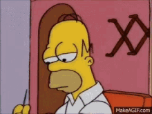 Homer Simpsons Sewing GIF - Homer Simpsons Sewing Fail GIFs