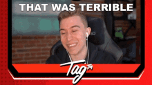 that was terrible sir tag cr that was bad not good boo