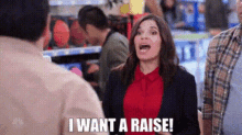 Superstore Amy Sosa GIF - Superstore Amy Sosa I Want A Raise GIFs