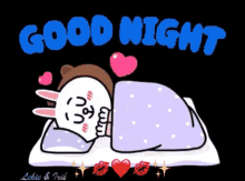 Cony And Brown Goodnight GIF - Cony And Brown Goodnight Lignon GIFs