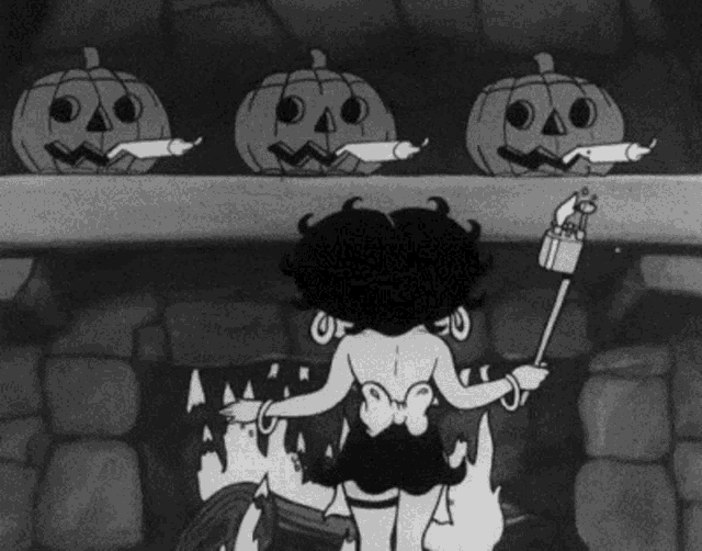 Betty Boop Happy Halloween GIF - Betty Boop Happy Halloween Halloween GIFs