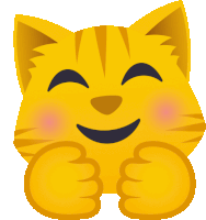 Hug Me Cat Sticker - Hug Me Cat Joypixels Stickers