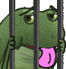 Worry Lick Sticker - Worry Lick Jail Stickers