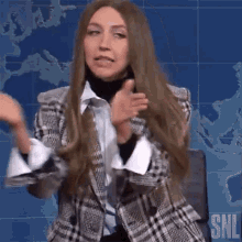 Clapping Janet Noonan GIF - Clapping Janet Noonan Saturday Night Live GIFs