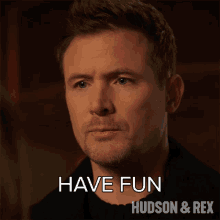 Have Fun Charlie Hudson GIF - Have Fun Charlie Hudson Hudson And Rex GIFs