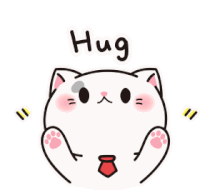 Huggie Cute Sticker - Huggie Hug Cute Stickers