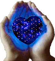 Blue Love Sticker - Blue Love Heart Stickers