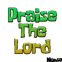 Praise The Sticker - Praise The Lord Stickers