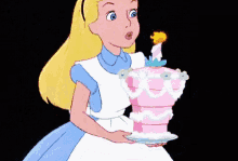 Alice Blow GIF - Alice Blow Alice In Wonderland GIFs
