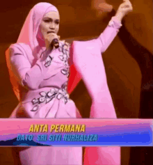Siti Nurhaliza Pink GIF - Siti Nurhaliza Pink Anta Permana GIFs