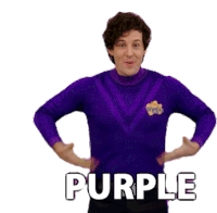 Purple Color Sticker - Purple Color Representing Stickers
