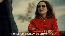 I Will Literally Do Anything Emily Browning GIF - I Will Literally Do Anything Emily Browning Laura Moon GIFs