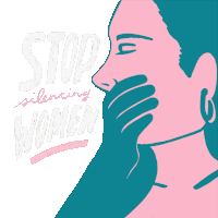 Stop Silencing Women Believe Survivors Sticker - Stop Silencing Women Believe Survivors Practice Consent Stickers