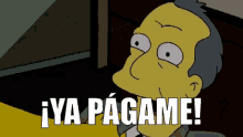 Homero Exigiendo Su Dinero GIF - Ya Pagame Homer Simpsons GIFs