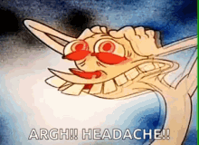 Ren And Stimpy When You Have A Headache GIF - Ren And Stimpy Ren When You Have A Headache GIFs