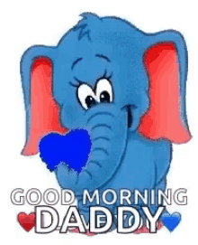 Good Morning Daddy Jollyzinho GIF - Good Morning Daddy Jollyzinho Elephant GIFs