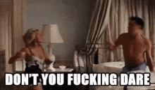 Wolf Of Wall Street Dont You Dare GIF - Wolf Of Wall Street Dont You Dare GIFs