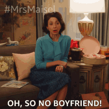 Oh So No Boyfriend Rose Weissman GIF - Oh So No Boyfriend Rose Weissman The Marvelous Mrs Maisel GIFs
