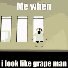 Grape Man Gw GIF - Grape Man Gw Guest World Gw GIFs