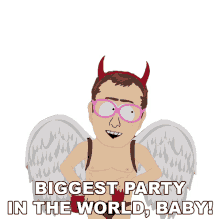 biggest party in the world baby south park s14e13 coon vs coon n friends the greatest party