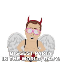 Biggest Party In The World Baby South Park Sticker - Biggest Party In The World Baby South Park S14e13 Stickers
