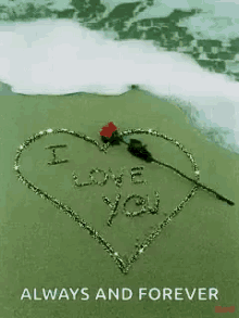 I Love You Always And Forever GIF - I Love You Always And Forever Beach GIFs