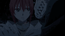 Ancient Magus Bride Lick GIF - Ancient Magus Bride Lick Magus GIFs