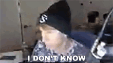 I Dont Know Snood GIF - I Dont Know Snood I Dunno GIFs