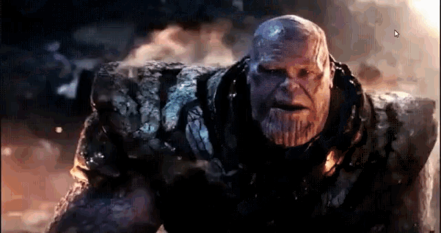 Thanos Endgame GIF - Thanos Endgame Vanished GIFs.