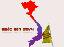 Ngay Quoc Han Flag GIF - Ngay Quoc Han Flag Map GIFs