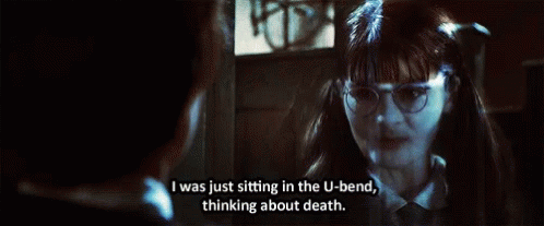 Moaning Myrtle Harry Potter GIF - Moaning Myrtle Harry ...