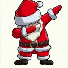 Santa Merry Christmas GIF - Santa Merry Christmas Dab GIFs
