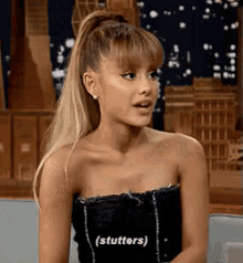 Loss For Words GIF - Ariana Grande Stutters No Words GIFs