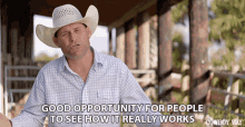 Good Opportunity For People To See How It Really Works Chris Booger Brown GIF - Good Opportunity For People To See How It Really Works Chris Booger Brown The Cowboy Way Alabama GIFs