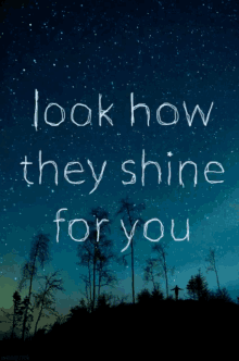 Look How They Shine For You Star Gazing GIF - Look How They Shine For You Star Gazing Twinkle Twinkle Little Star GIFs