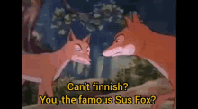 Animals Of Farthing Wood Fox And Bold Bold GIF - Animals Of Farthing Wood Fox And Bold Bold Sus Fox GIFs
