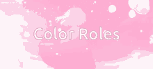 color roles roles server server roles server color roles