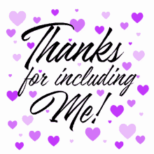 Thanks For Including Me Love GIF - Thanks For Including Me Thanks Love GIFs