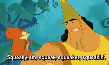 Emperors New Groove Squirrel GIF - Emperors New Groove Squirrel Squeak GIFs