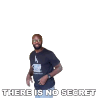 There Is No Secret Rich Benoit Sticker - There Is No Secret Rich Benoit Rich Rebuilds Stickers