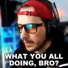 What You All Doing Bro Jared GIF - What You All Doing Bro Jared Jaredfps GIFs