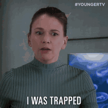 I Was Trapped Captured GIF - I Was Trapped Captured Sutton Foster GIFs