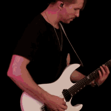 Playing Guitar Cole Rolland GIF - Playing Guitar Cole Rolland Plucking Guitar GIFs