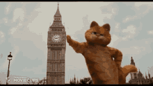 Garfield Big Ben GIF - Garfield Big Ben London GIFs