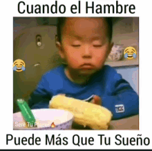 baby hungry dormir sleepy corn baby hungry dormir sleepy corn