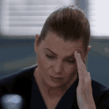 Greys Anatomy Meredith Grey GIF - Greys Anatomy Meredith Grey Stressed GIFs