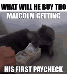 Malcolm Malcolm Finally Getting His Money Up Instead Of Funny Up GIF - Malcolm Malcolm Finally Getting His Money Up Instead Of Funny Up What Will He Buy GIFs