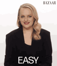 Easy Elisabeth Moss GIF - Easy Elisabeth Moss Not That Difficult GIFs