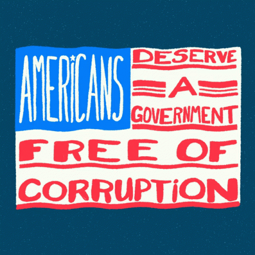Americans Deserve A Government Free Of Corruption American Flag GIF - Americans Deserve A Government Free Of Corruption American Flag Representus GIFs